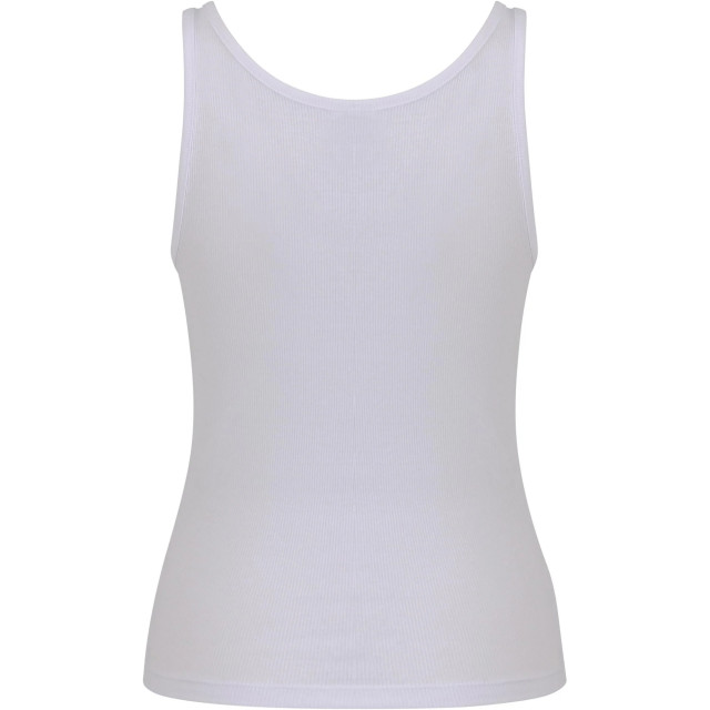 Urban Classics Dames basic geribd organisch tanktopje (verpakking van 2) UTTN994_white large