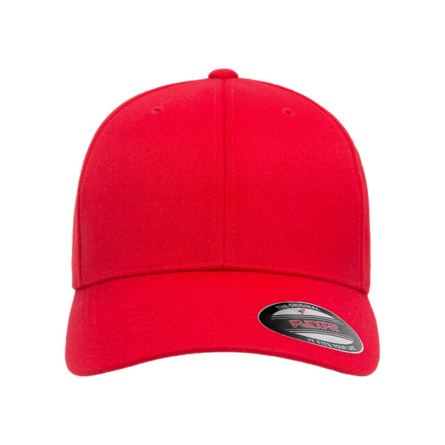 Flexfit Wollen mengsel honkbalpet UTTN979_red large