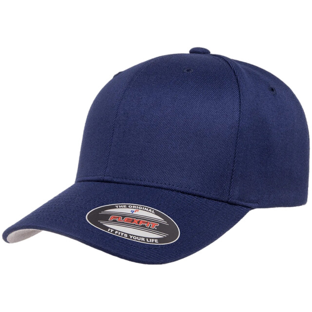 Flexfit Wollen mengsel honkbalpet UTTN979_navy large