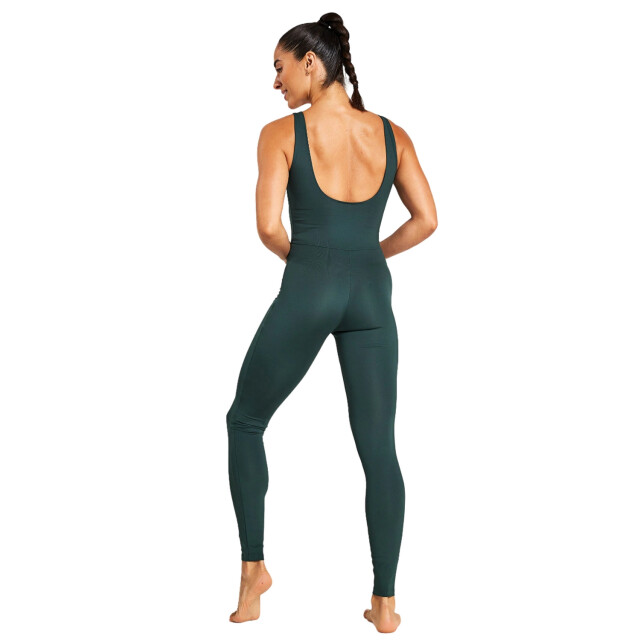 Girlfriend Collective Dames lange unitard met afgeronde rug UTGC179_moss large