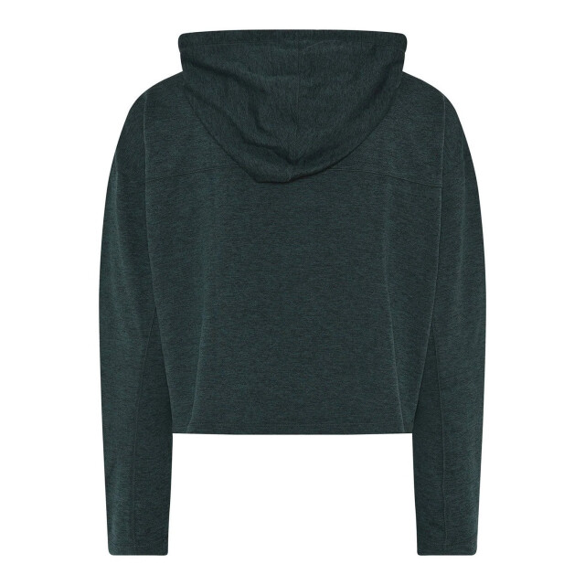 Girlfriend Collective Dames reset hoodie met lange mouwen UTGC164_moss large