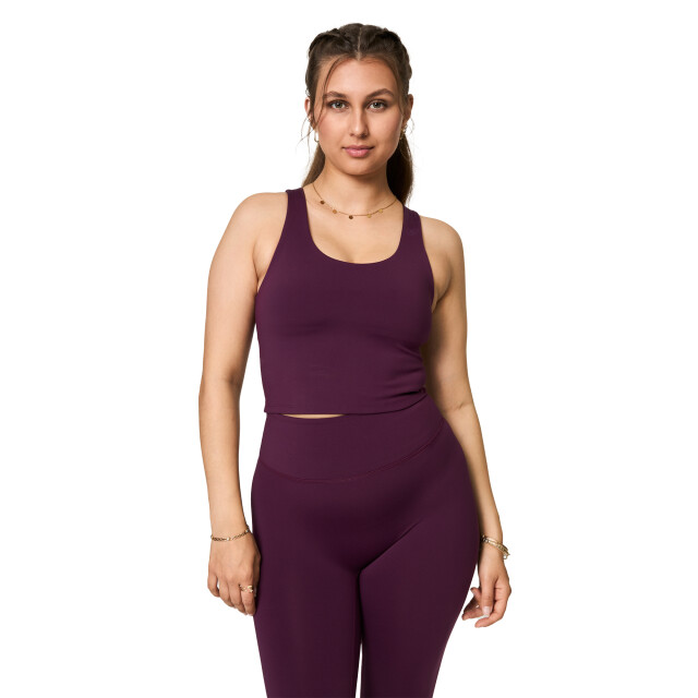Girlfriend Collective Dames luxe ronde hals tanktop UTGC167_lentenrose large