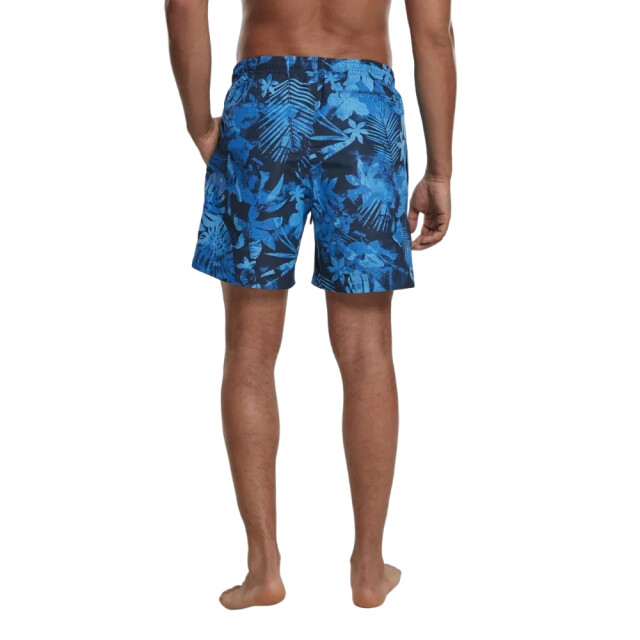 Urban Classics Heren zwemshort bloem UTTN977_blue large