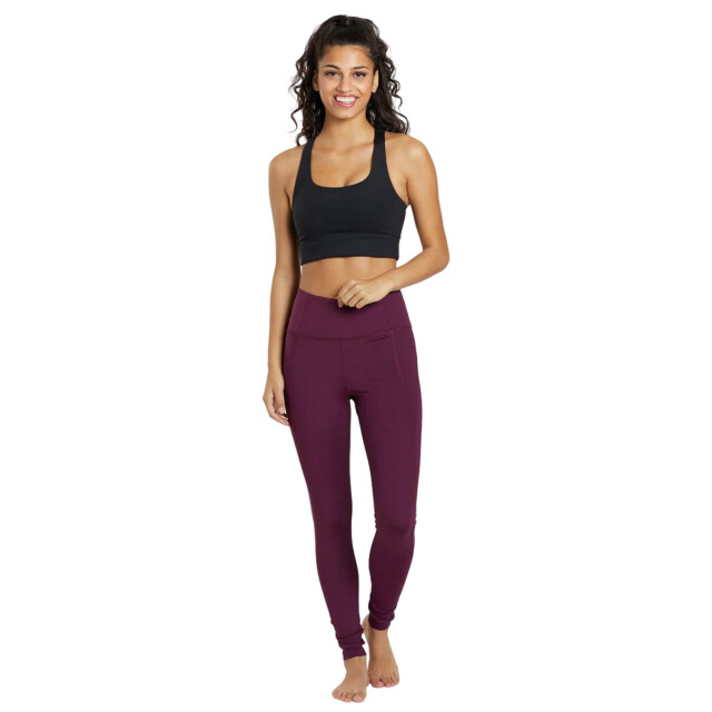 Girlfriend Collective Dames pocket 7/8 legging UTGC158_plum large