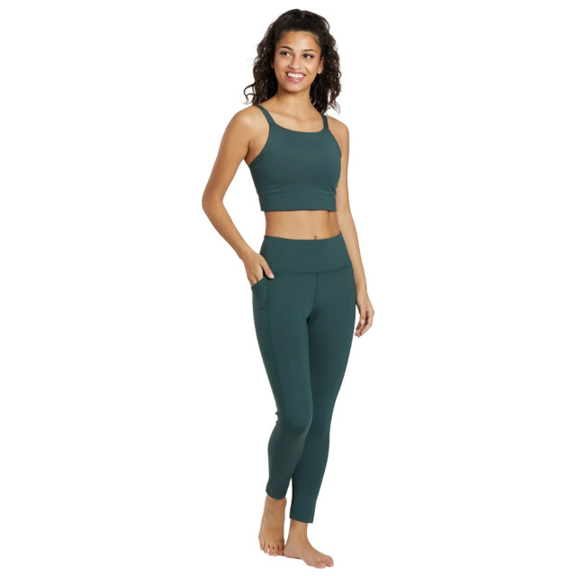 Girlfriend Collective Dames pocket 7/8 legging UTGC158_moss large