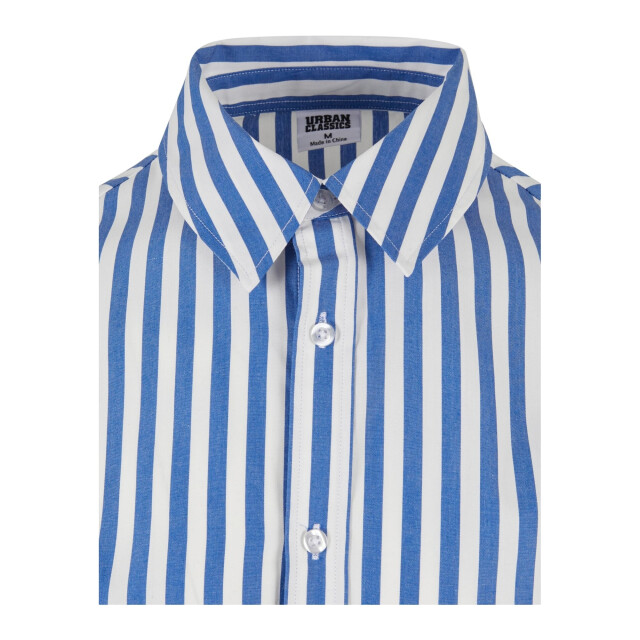 Urban Classics Heren gestreept zomer overhemd UTTN954_whiteblue large
