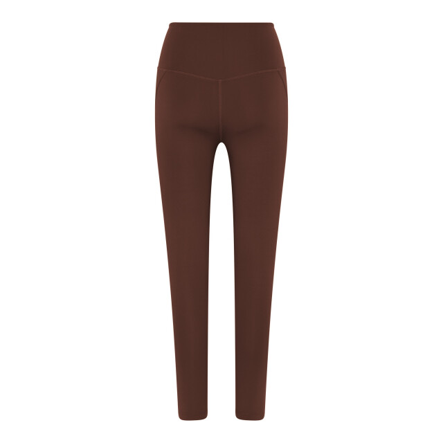 Girlfriend Collective Dames samendrukkende hoge rise 7/8 legging UTGC147_earth large