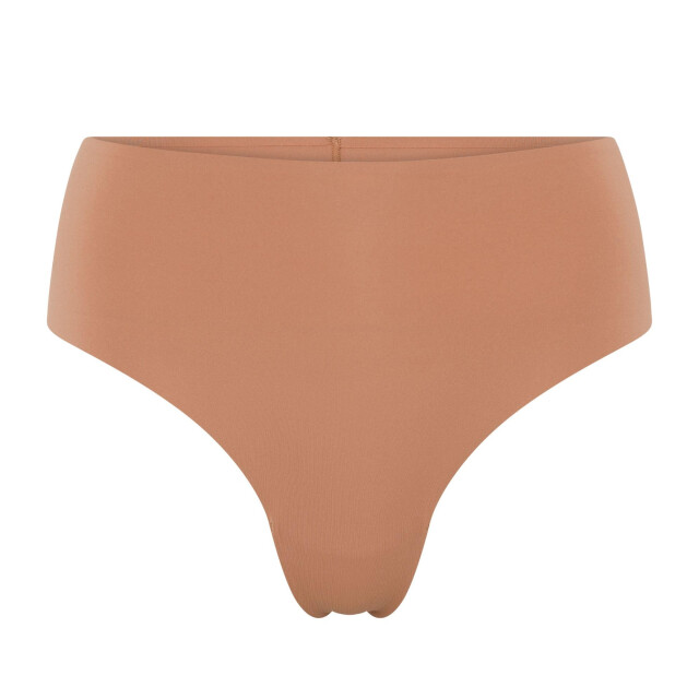 Girlfriend Collective Dames bonded high rise briefs UTGC151_toast large