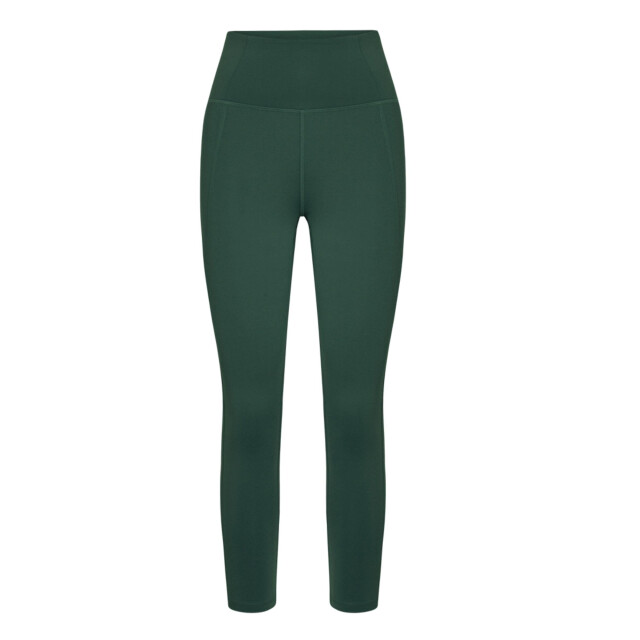 Girlfriend Collective Dames samendrukkende hoge rise 7/8 legging UTGC147_moss large
