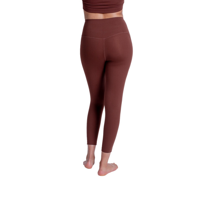 Girlfriend Collective Dames samendrukkende hoge rise 7/8 legging UTGC147_earth large
