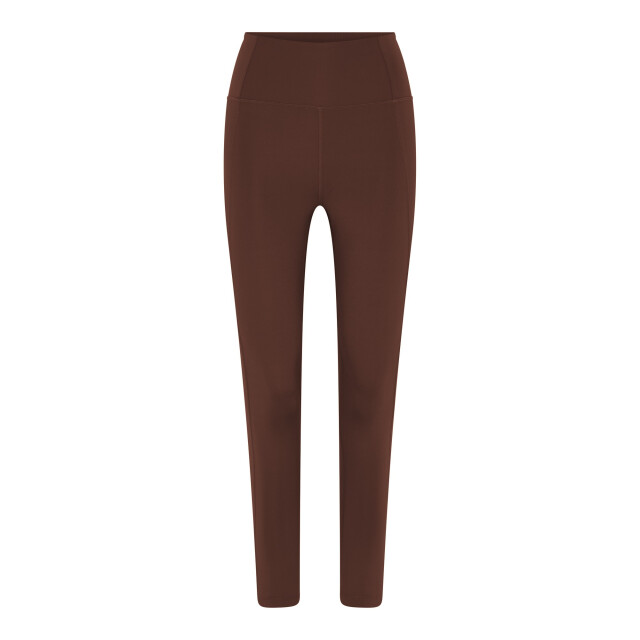 Girlfriend Collective Dames samendrukkende hoge rise 7/8 legging UTGC147_earth large