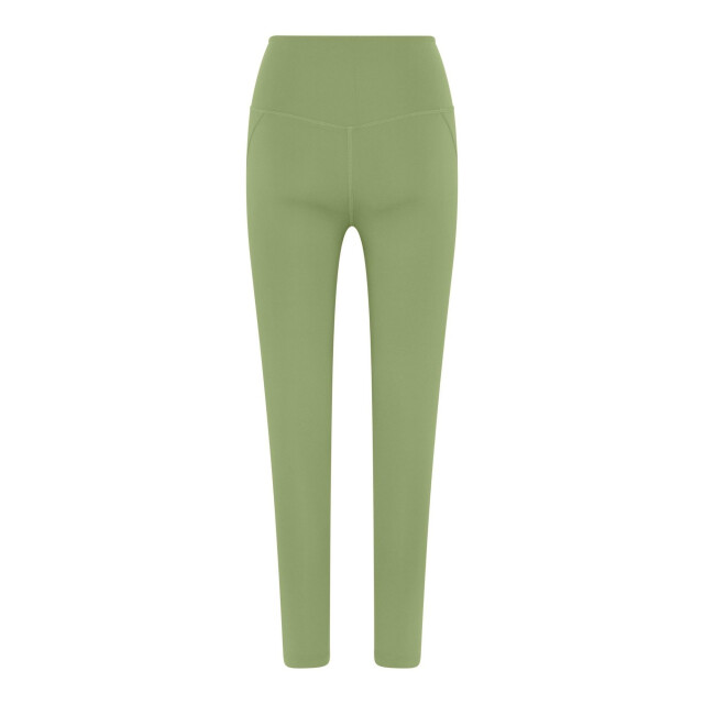 Girlfriend Collective Dames zak lange legging met hoge rise UTGC146_mantis large