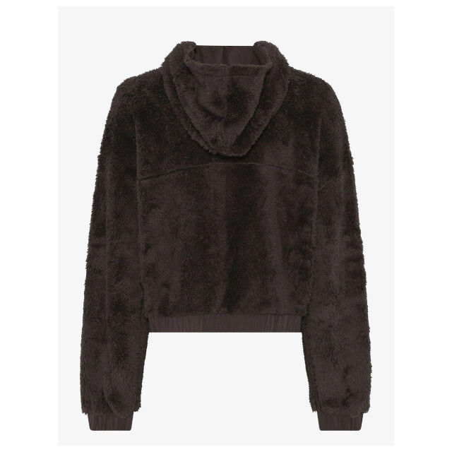 Girlfriend Collective Dames fleece gerecycled bomberjack UTGC152_pinecone large