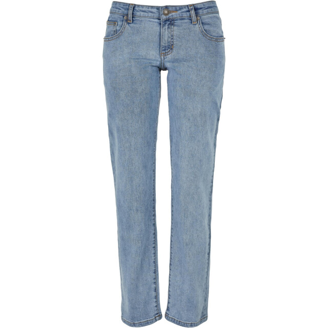 Urban Classics Dames low rise skinny jeans UTTN935_tintedwashedlightblue large