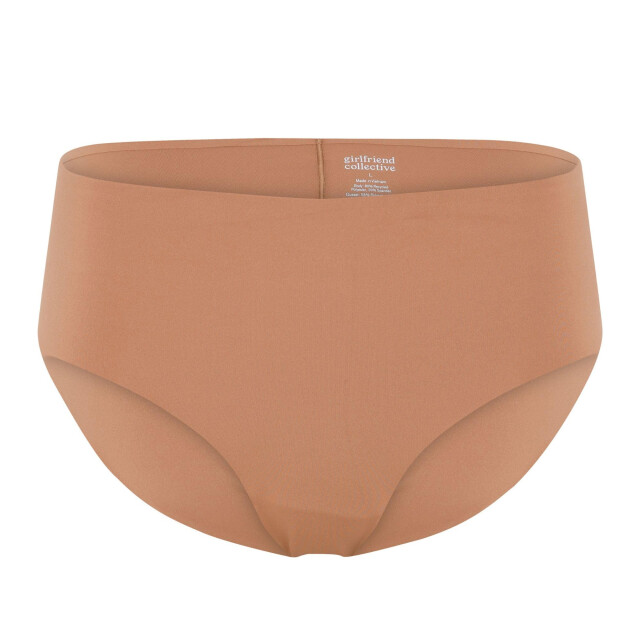 Girlfriend Collective Dames bonded sports briefs UTGC154_toast large