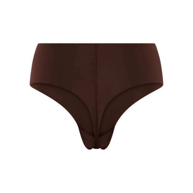 Girlfriend Collective Dames bonded high rise string UTGC143_espresso large
