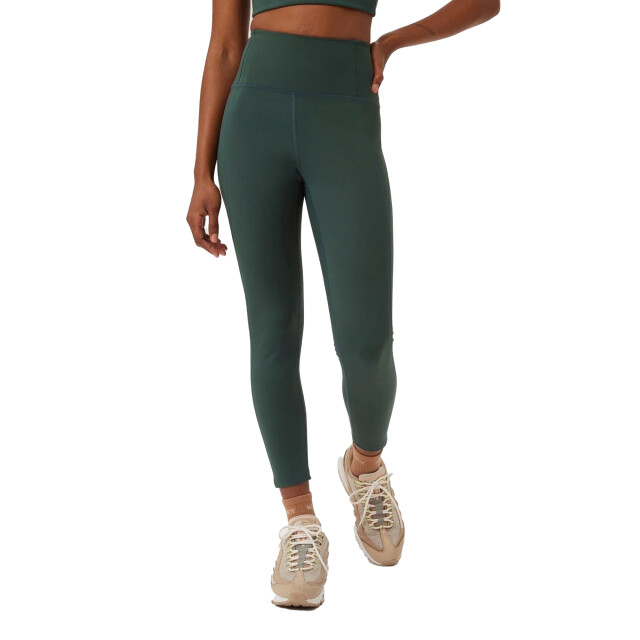 Girlfriend Collective Dames compressieve lange legging met hoge rise UTGC121_moss large