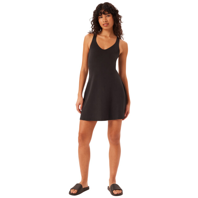 Girlfriend Collective Dames float lola jurk UTGC127_black large