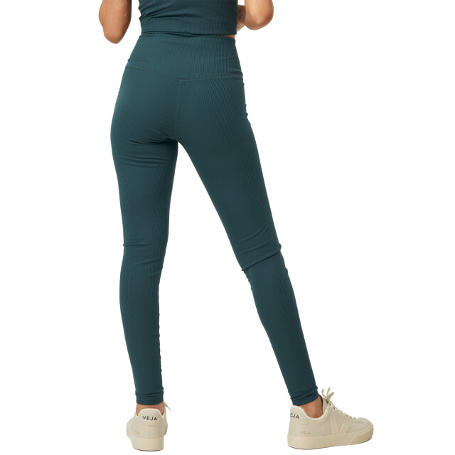 Girlfriend Collective Dames ribbed high rise lange legging UTGC129_moss large