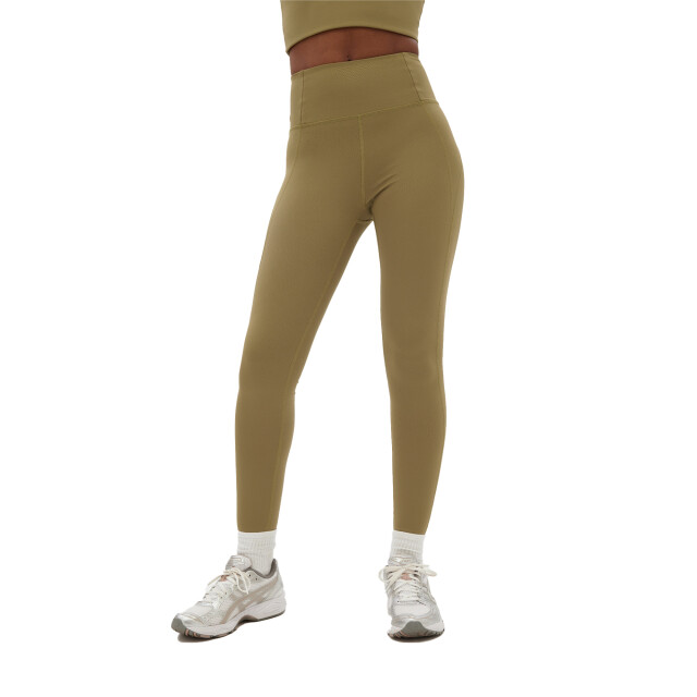 Girlfriend Collective Dames compressieve lange legging met hoge rise UTGC121_artichoke large
