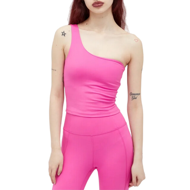 Girlfriend Collective Dames prism bianca one shoulder tank top UTGC135_ultraviolet large