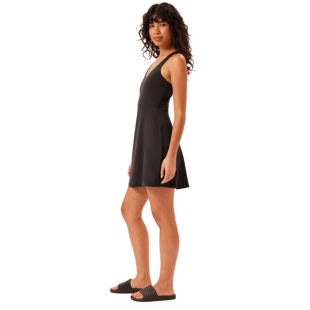 Girlfriend Collective Dames float lola jurk UTGC127_black large