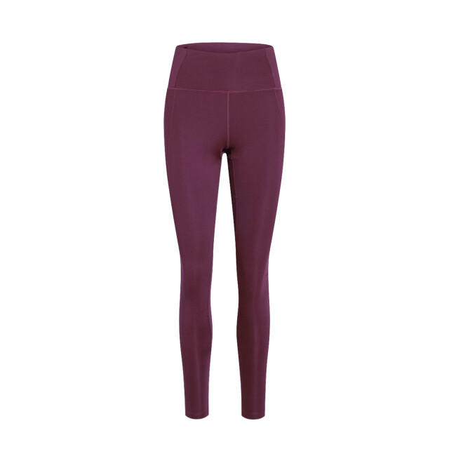 Girlfriend Collective Dames compressieve lange legging met hoge rise UTGC121_plum large