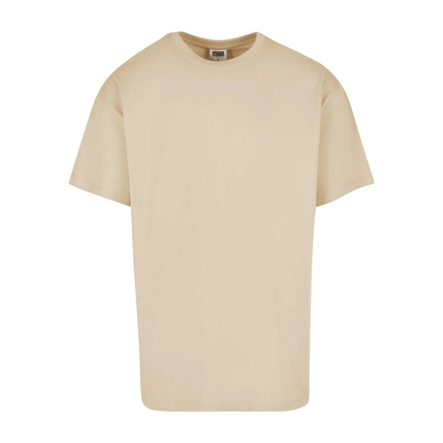 Urban Classics Heren basis organisch katoenen t-shirt UTTN921_sand large