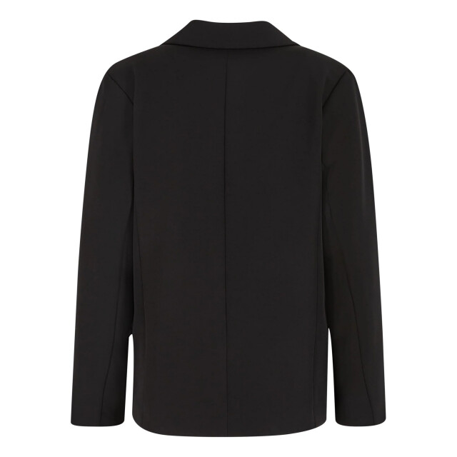 Urban Classics Dames single-breasted lange blazer UTTN914_black large