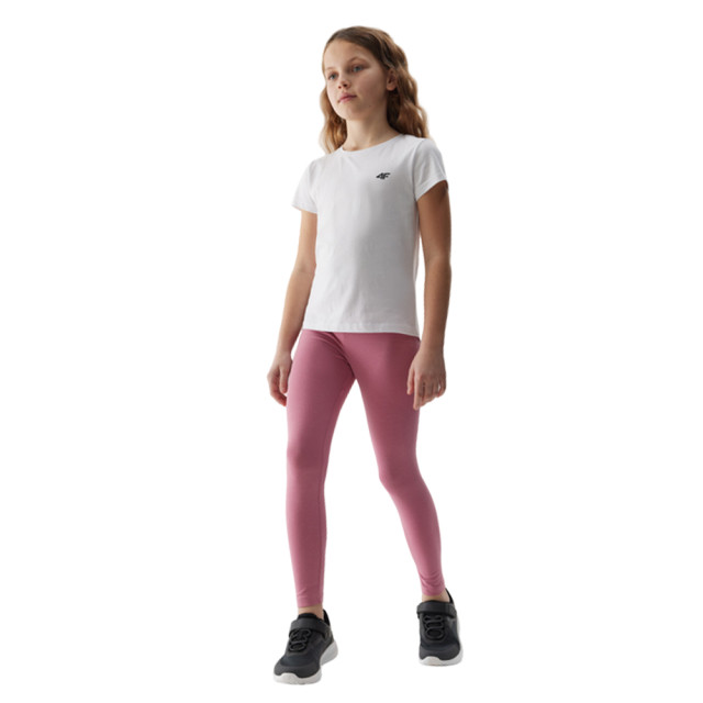 4F Meisjes gebreide effen legging UTFO163_pink large