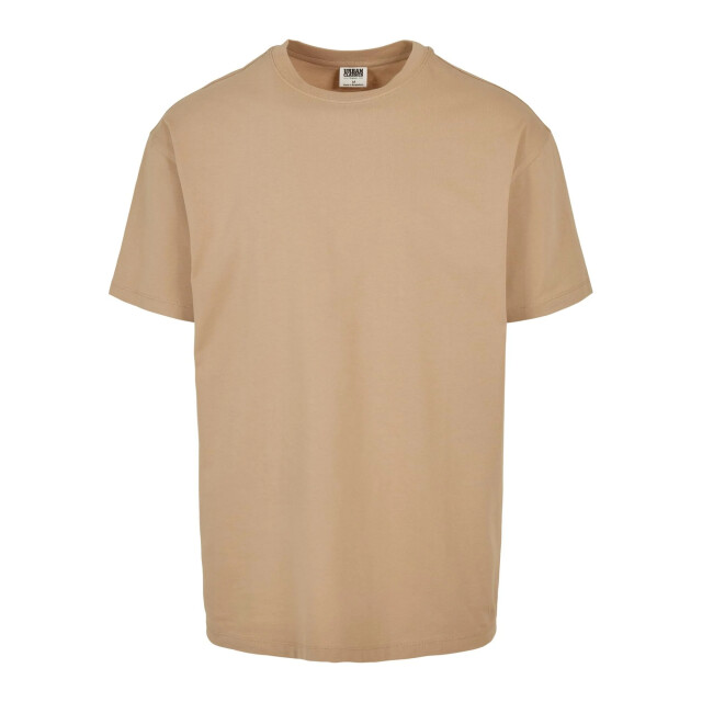 Urban Classics Heren basis organisch katoenen t-shirt UTTN921_unionbeige large