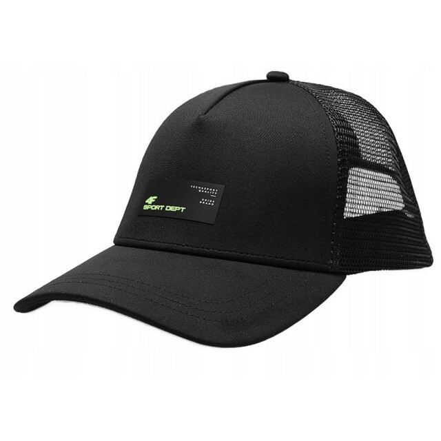 4F Heren mesh terug baseball cap UTFO167_deepblack large