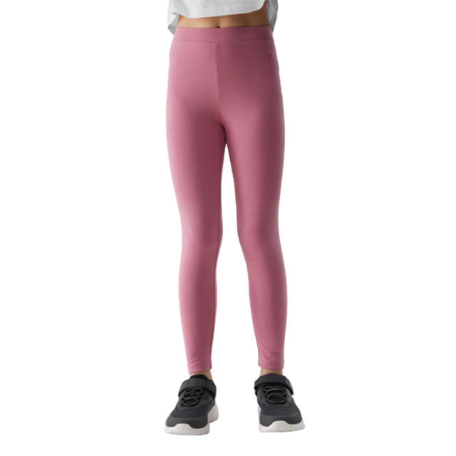 4F Meisjes gebreide effen legging UTFO163_pink large