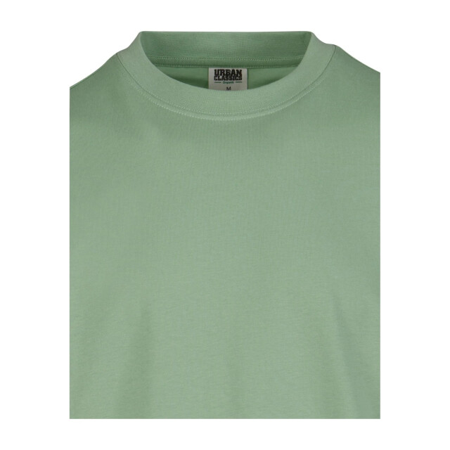 Urban Classics Heren effen biologisch lang t-shirt UTTN898_vintagegreen large