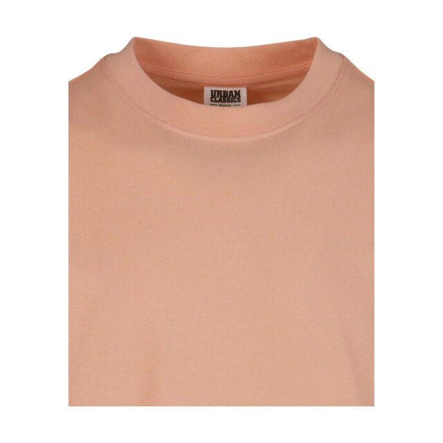 Urban Classics Heren effen biologisch lang t-shirt UTTN898_softapricot large