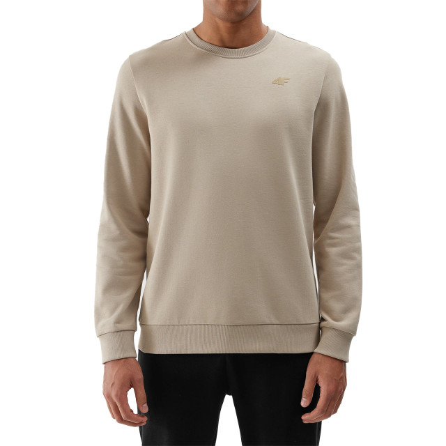 4F Effen heren sweatshirt UTFO147_beige large