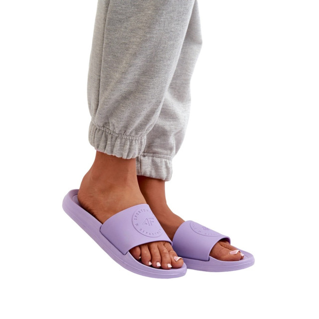 4F Dames platte sliders UTFO150_lightviolet large