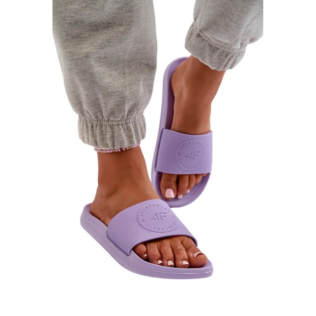 4F Dames platte sliders UTFO150_lightviolet large