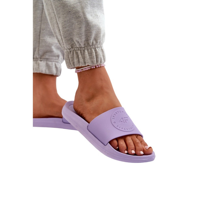 4F Dames platte sliders UTFO150_lightviolet large