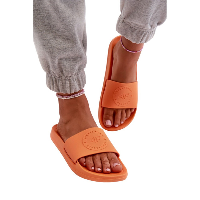 4F Dames platte sliders UTFO150_orange large