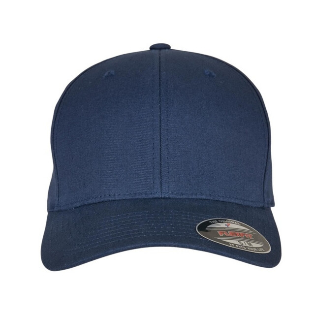 Flexfit Katoenen keperstof baseballpet UTTN909_navy large