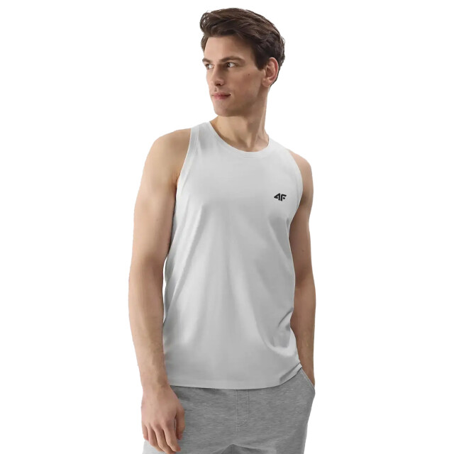 4F Gewone tank top heren UTFO155_white large