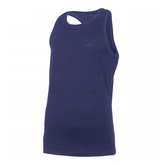 4F Gewone tank top heren UTFO155_navy large