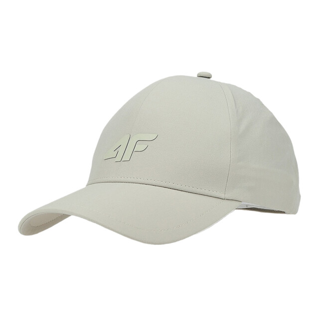 4F Rugband baseballpet met logo voor volwassenen UTFO151_beige large