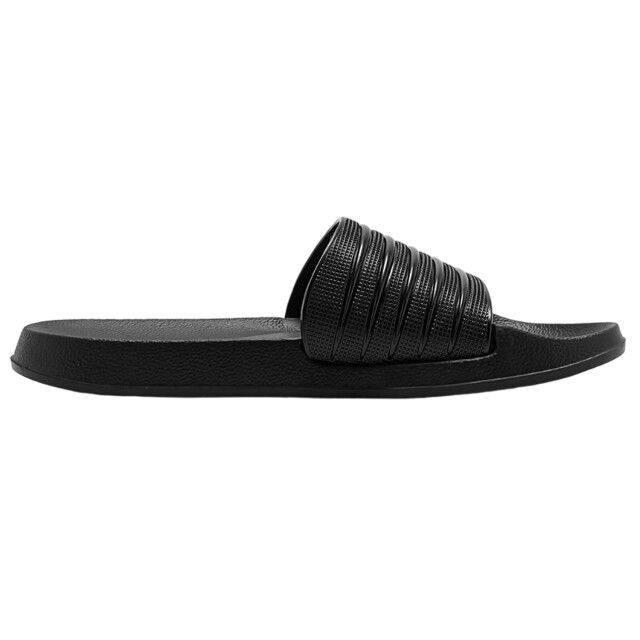 4F Heren stripe quick dry sliders UTFO146_deepblack large
