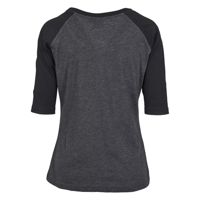 Urban Classics Dames contrast raglan 3/4 mouw top UTTN890_charcoalblack large