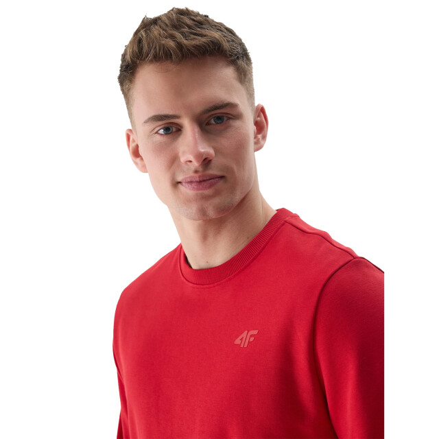 4F Effen heren sweatshirt UTFO147_darkred large