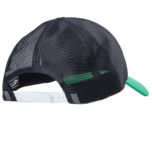 4F Snapbackpet met kleurblok voor volwassenen UTFO148_green large