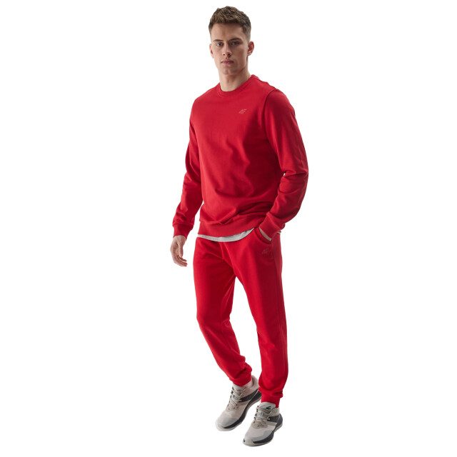 4F Effen heren sweatshirt UTFO147_darkred large