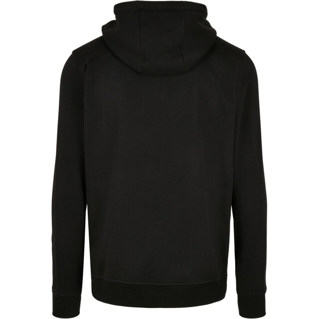 Urban Classics Heren basic badstof full zip hoodie UTTN887_black large